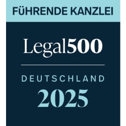 Legal 500 leading firm 2025