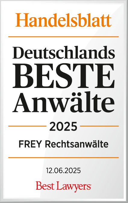 HB Dtld Beste Anwaelte2025 FREY Rechtsanwaelte